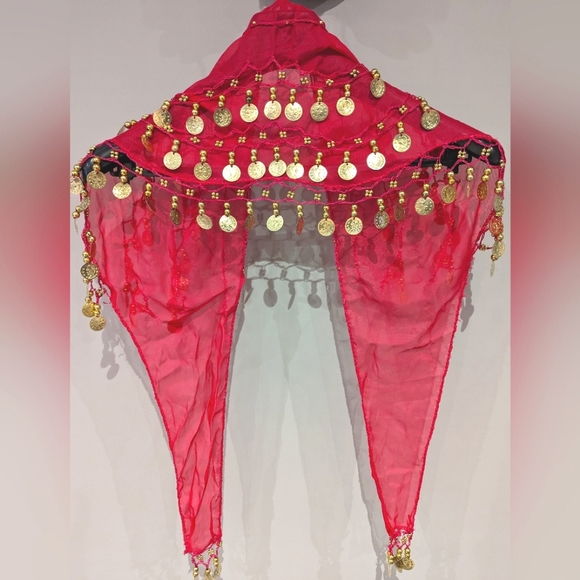 Belly Dancing Hip Scarf - Picture 2 of 4